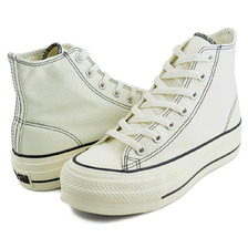 CONVERSE ALL STAR LIFTED OVERTAPE ST HI WHITE 31313951画像