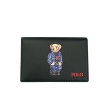 POLO RALPH LAUREN Polo Bear Print Pass Case BLACK画像