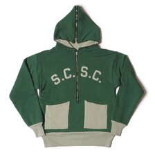 WAREHOUSE Lot JG-CS11 The Olympic Champion sweat parka アップリケ画像