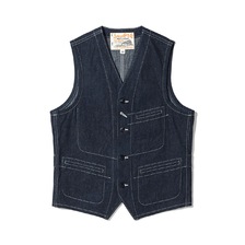 SUGAR CANE Lot No. SC15702 / 11oz. BLUE DENIM WORK VEST画像