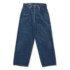 Scye Selvedge Denim Used Wash Wide Leg Jeans 5723-83552/5724-81517画像