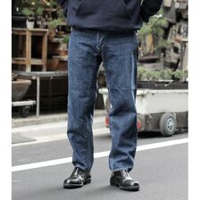 Scye Selvedge Denim Used Wash Peg Top Jeans 5723-83553画像