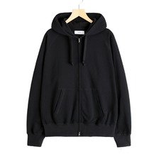 marka organic cotton inlay ジップ パーカー M25A-06CS01C画像