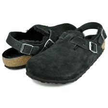 BIRKENSTOCK TOKIO INSIDE SHEARLING (REGULAR FIT) BLACK 1028358画像