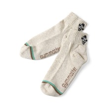 gym master SMILE刺繍麻混ソックス G366718画像