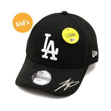 NEW ERA Youth 9FORTY MLB Signature ロサンゼルス・ドジャース 大谷翔平 ブラック 14517896画像