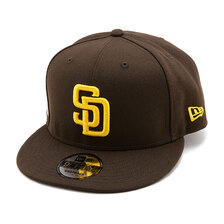 NEW ERA 9FIFTY MLB Japan Flag サンディエゴ・パドレス バーントウッド 14517900画像