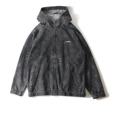 Subciety Bandanna denim hoodie 101-62071画像