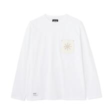 Schott DEER STUDS LS T-SHIRT BURST 7825130002画像