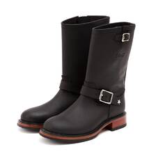 Schott ENGINEER BOOTS BLACK 7825991001画像