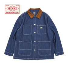 BIG MIKE Duck Collar Denim Coverall 102516000画像