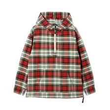 MANASTASH WASHED PLAID BAJA HOODIE 7925120002画像