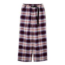 MANASTASH WASHED PLAID STRING PANTS 7925110003画像