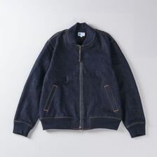 JAPAN BLUE 13oz Denim Bomber Jacket JBOT13074A画像