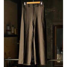 NONNOTTE Drape Light Doeskin Draping Crotch Box Pleats No Tuck Trousers N-25S-031画像