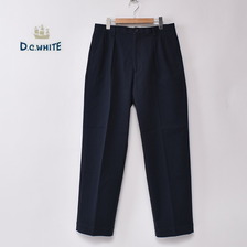 DC WHITE THE NAVY 2P TROUSERS D251850画像