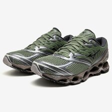 MIZUNO WAVE PROPHECY LS GREEN/BLACK/METALLIC GREY D1GA251102画像
