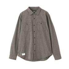 Schott COTTON COVERT LS SHIRT 7825920003画像