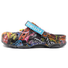 crocs ALL TERRAIN CLOG "FUTURA LABORATORIES" SLATE GREY 209632-0DA画像