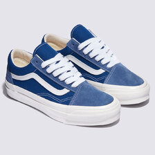 VANS PREMIUM OLD SKOOL 36 SUEDE BLUE/BLUE VN000D560QY画像