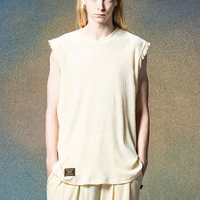 glamb Glamour Crepe Sleeveless T-Shirt GB0225-CS18画像