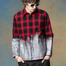 glamb Glitter Check Shirt GB0225-SH04画像