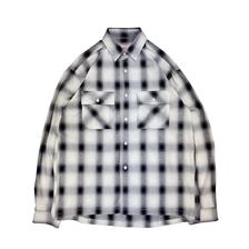 BIG MIKE RAYON MIX OMBRE CHECK SHIRTS 102425012画像