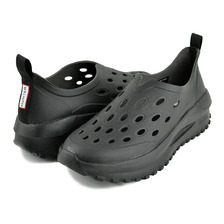 HUNTER UNISEX TRAVEL FLOW SHOE BLACK UFK1001EVA-BLK画像