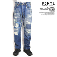 FDMTL CLASSIC STRAIGHT DENIM CS125 FA25-MG125画像