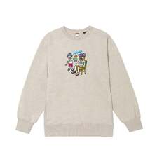 NANGA ECO Hybrid FAM PT Crew Sweat N2500-1K012A画像