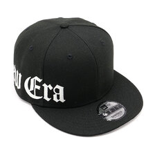NEW ERA 9FIFTY Essential オールドイングリッシュロゴ ブラック 14388583画像