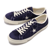CONVERSE ONE STAR J SUEDE PURPLE 35200810画像