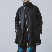 NO ID. BLACK オフタートルハイカラーコート 456006-956C画像