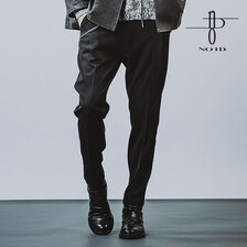 NO ID. BLACK ベルテッドテーパードトラウザーズ 456006-959P画像