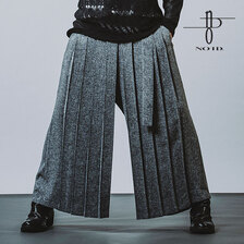 NO ID. BLACK ハカマプリーツトラウザーズ 456006-957P画像