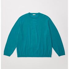 ULTERIOR TWISTED COTTON KNIT PULLOVER ULKW23-KA201画像