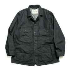 BURGUS PLUS Cover All - 11oz Black Denim - 72000-10画像