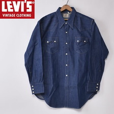 LEVI'S VINTAGE CLOTHING SHORT HORN SHIRTS RIGID 001L70002画像