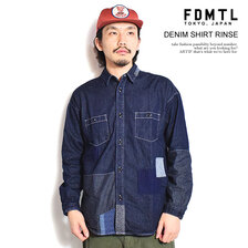 FDMTL DENIM SHIRT RINSE FA25-SH11R画像