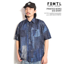 FDMTL PRINTED BORO S/S SHIRT FA25-SH25P画像