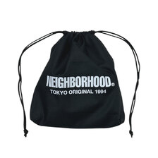 NEIGHBORHOOD 25SS LOGO DRAWSTRING SHOULDER BAG 251MYNH-CG03画像