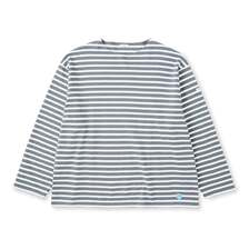 Orcival Men's Cotton Lourd Wide Basque Shirt B473画像