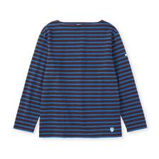 Orcival Cotton Lourd Basque Shirt Border B211画像