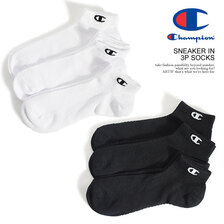 Champion SNEAKER IN 3P SOCKS CMSCB401画像