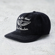 THE FLAT HEAD DENIM TRACKER CAP FN-HC007画像