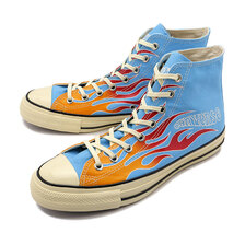 CONVERSE ALL STAR AGED FL HI "HOT WHEELS" SKY BLUE 31314050画像
