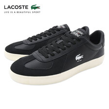 LACOSTE BASESHOT PRO 125 3 SMA Black/Off White 49SMA0063-454画像
