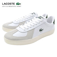 LACOSTE BASESHOT PRO 125 3 SMA White/Off White 49SMA0063-65T画像