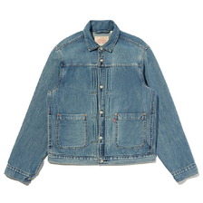 Levi's VINTAGE PLEATS TRUCKER JAKET MEDIUM INDIGO 001SA0001画像