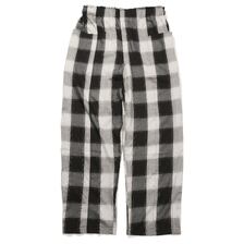 BIG MIKE Rayon Mix Ombre White Check Easy Pant 102517601画像